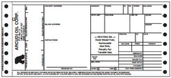 Terra Vista Solutions Fuel Ticket - Type N