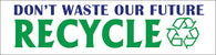 Stock: Recycle Labels - 2.5" x 9"