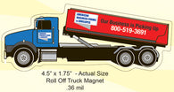 Roll Off Truck Magnet