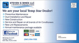 HVAC Reminder Cards - Template #11 - 4 in x 6 in