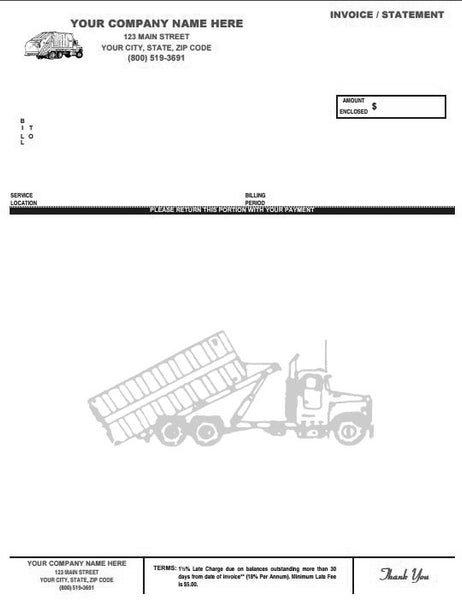 Soft-Pak Laser Invoice
