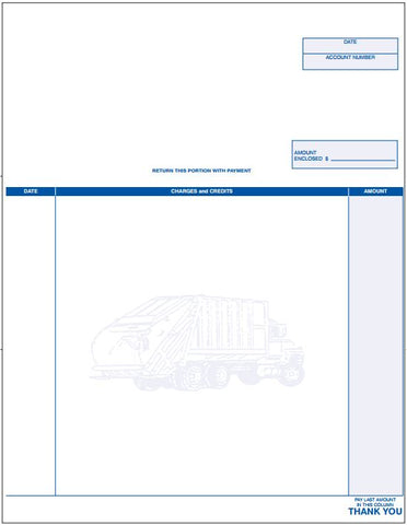 Waste Books Laser Statement (Stock)