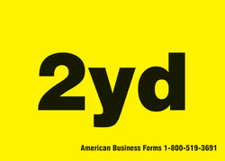 2 Yard Waste Decal