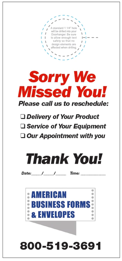 Pool Door Hanger - Full Color - Template #05