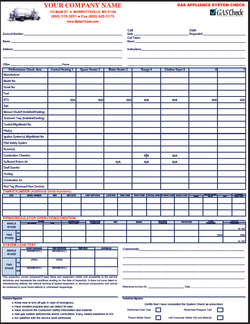 Gas Check Form #2