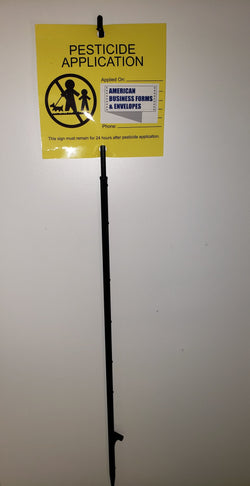 22 inch Slim Lawn Stakes with Step