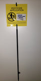 22 inch Slim Lawn Stakes with Step- As low as 15 cents a piece