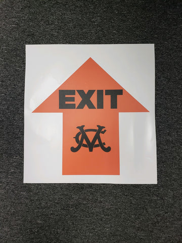 ARROW DIRECTIONAL SIGNS- Customized with Your Logo