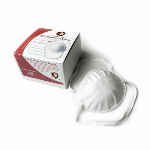 N95 Face Mask- Made in the USA- 20 per box- As Low as $ 2.75 per Mask-