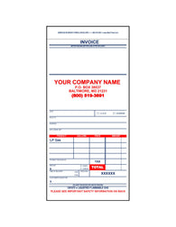 Meter Ticket - Neptune (Printed On Back)