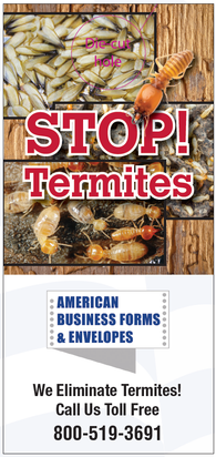 Pest Door Hanger - Full Color - Template #04 - Termites