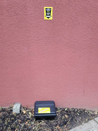 GENERIC - Bait Station Placards - 3" x 4" (On Coroplast)  FOR THE WALL NEXT TO THE BAIT STATION-