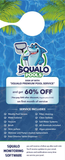 Pool Door Hanger - Full Color - Template #02