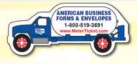 Propane Truck Magnet - Small