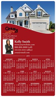 Calendar Magnets- 4 x 6 (4 x 7)  or 5 x 7